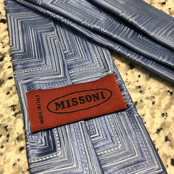 Missoni Modern Blue Waves Made in Italy